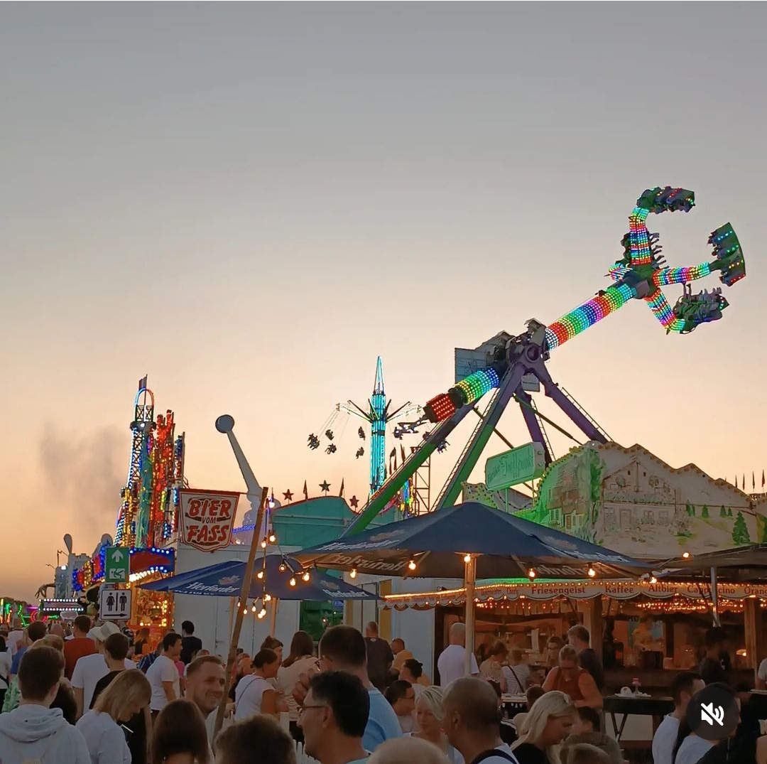 Besuch der Stoppelkirmes Wilbasen